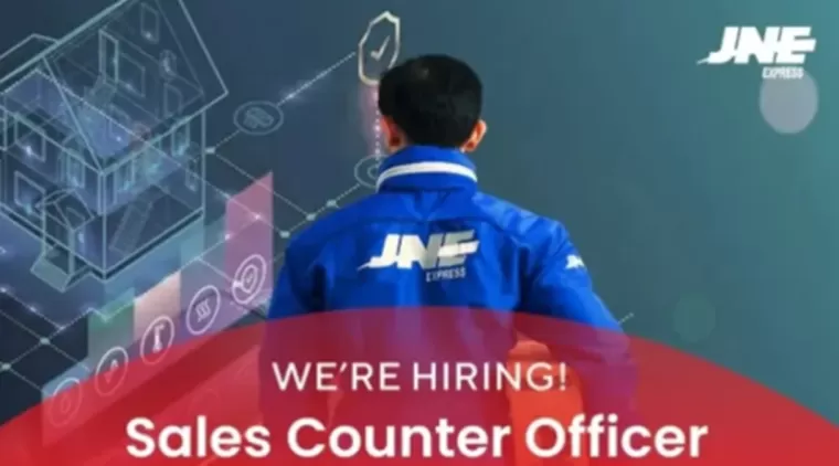 JNE Padang Buka Lowongan Sales Counter Officer, Cek Syarat dan Cara Melamarnya!