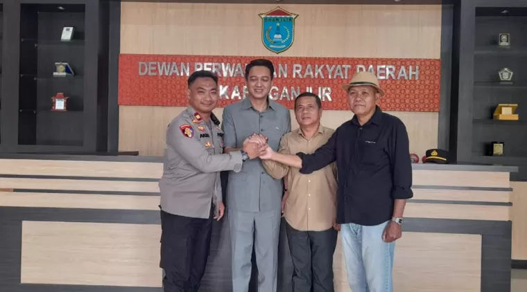 Kapolsek Tanjung Batu Lakukan Koordinasi dengan DPRD Ogan Ilir Terkait Pemberantasan Narkoba