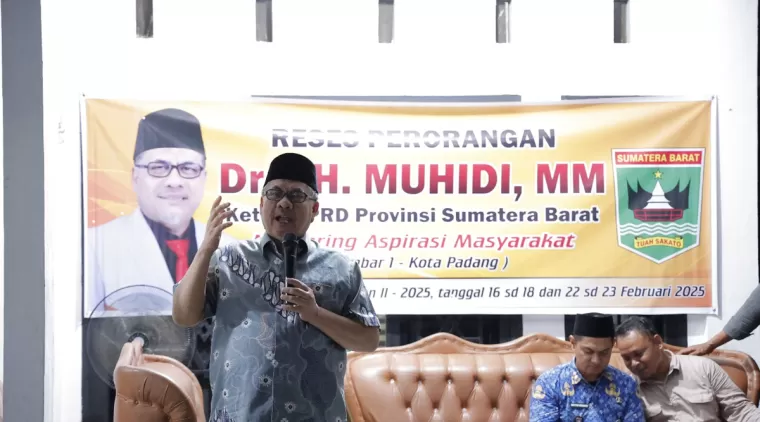 Ketua DPRD Sumbar Muhidi Serap Aspirasi Warga Batipuh Panjang dalam Reses Perseorangan