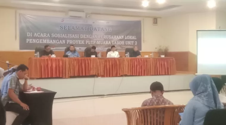 Kegiatan Sosialisasi Pengembangan Proyek PLTP Muaralaboh Unit 2