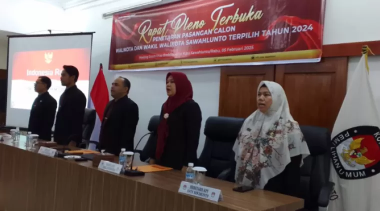 KPU Secera Resmi Menetapkan Calon Walikota dan Wakil Walikota Sawahlunto