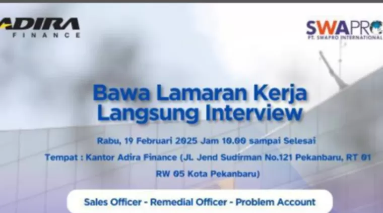 Lowongan Kerja PT. Swapro International Februari 2025, Bergabunglah Sebagai Sales Officer, Remedial Officer, atau Problem Account