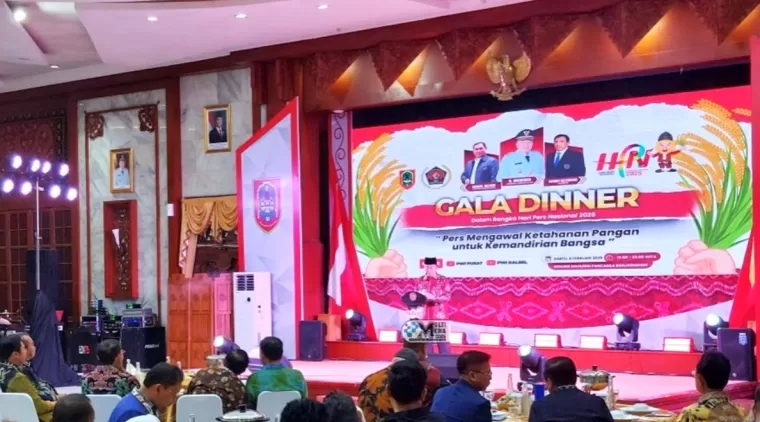 Murung Raya Hadiri Gala Dinner Peringatan HPN ke-79 di Banjarmasin