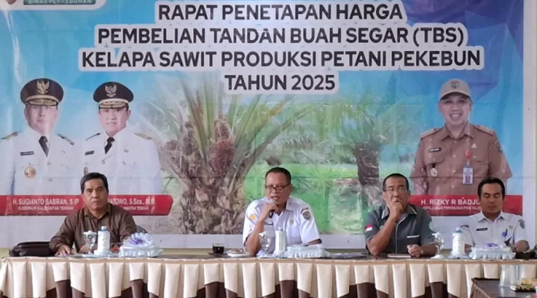 Pemerintah Kalteng Tetapkan Harga TBS Kelapa Sawit Periode Februari 2025