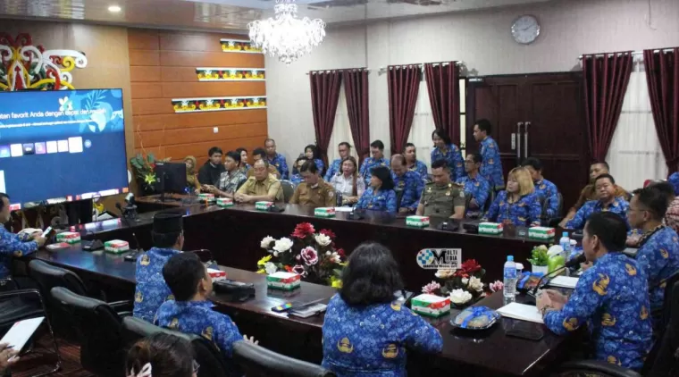 Pemkab Murung Raya Gelar Entry Meeting dengan BPK RI Perwakilan Kalteng untuk Pemeriksaan Interim LKPD 2024