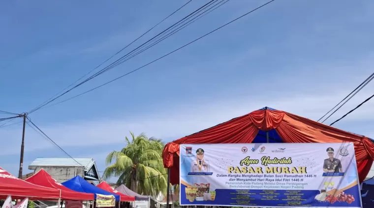 Pemko Padang Gelar Pasar Murah di Delapan Kecamatan Jelang Ramadan