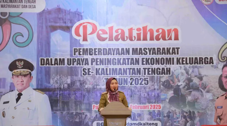 Pemprov Kalteng Selenggarakan Pelatihan Pemberdayaan Ekonomi Keluarga Tahun 2025