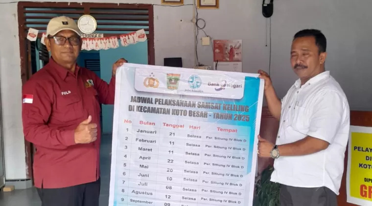 Samsat Keliling Dharmasraya Permudah Masyarakat dalam Membayar Pajak Kendaraan