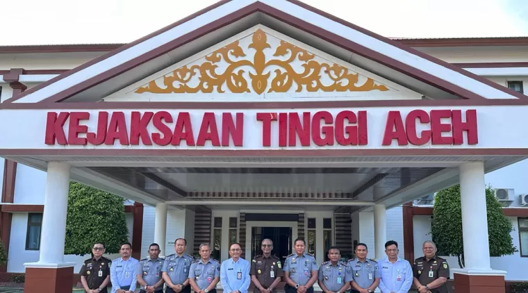 Sinergi Kejaksaan dan Pemasyarakatan, Kakanwil Ditjenpas Aceh Sambangi Kejati Aceh