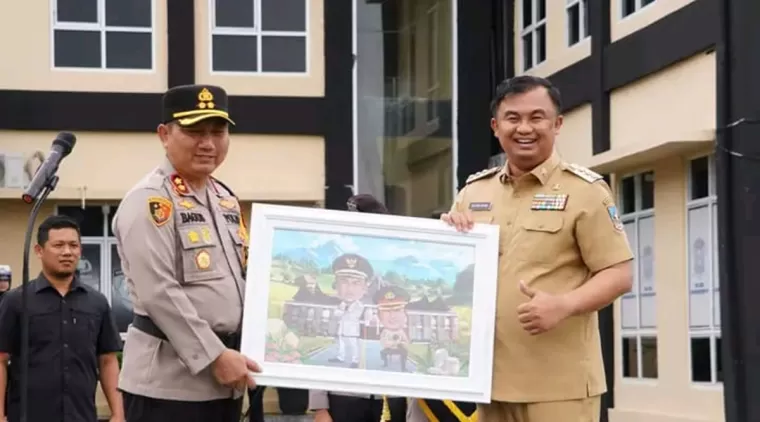 Sutan Riska Pamit kepada seluruh Jajaran Polres, Ucapkan Apresiasi Sinergitas Selama bertugas