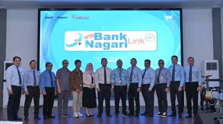 Transformasi Digital, Launching Rebranding Laku Pandai Bank Nagari menjadi Bank Nagari Link Berlangsung Sukses