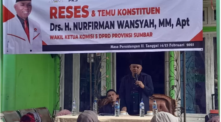 Wakil Ketua Komisi V DPRD Sumbar Serap Aspirasi Warga Jelang Ramadhan