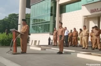 Apel Gabungan Marfendi pamit pada ASN