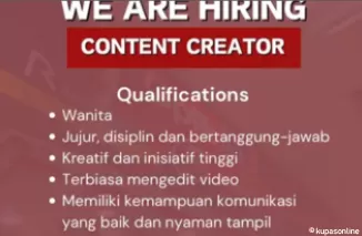 Gabung di Optik Mekar! Lowongan Content Creator untuk Wanita Kreatif