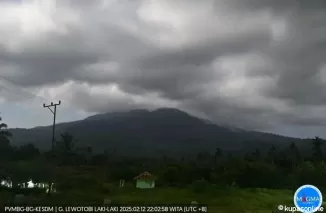 Gunung Lewotobi Laki-laki NTT dari level III (Siaga) Naik ke Level IV (Awas)