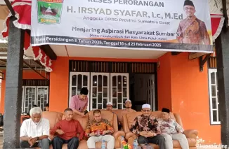 Irsyad Safar Serap Aspirasi Warga Lima Puluh Kota dalam Reses DPRD Sumbar