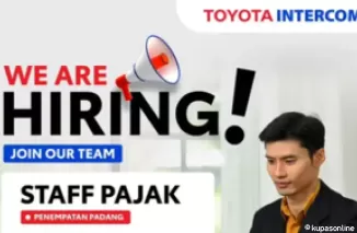 Jangan Sampai Ketinggalan! Lowongan Staff Pajak di Toyota Intercom Masih Dibuka