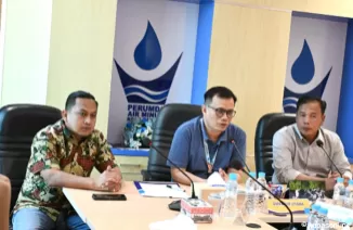 Komisi II DPRD Kabupaten Bungo Lakukan Kunjungan Kerja ke Perumda Air Minum Kota Padang untuk Pelajari Penyesuaian Tarif