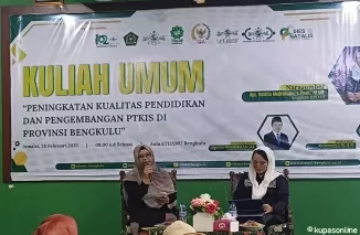 Mendorong Kemajuan PTKIS di Bengkulu, Kuliah Umum Destita Khairilisani di STIESNU