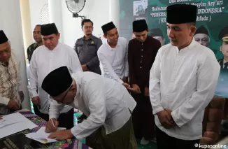 Pererat Hubungan dengan Ulama, Kapolres Lebak Hadiri Peresmian Pondok Pesantren dan Bedah Buku Tokoh Islam Nasional