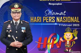 Peringati Hari Pers Nasional (HPN) 2025, Kapolres Pessel Berharap Insan Pers Dapat Semakin Sukses