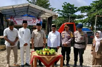 Pimpinan DPRD Kabupaten Dharmasraya Hadiri Hari Jadi Nagari Sungai Duo Ke-15