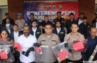 Polisi Amankan Pembunuhan Di Jalan Pura Demak Denpasar, Pelaku Di Bawah Pengaruh Narkoba