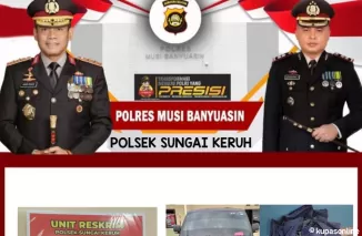 Polsek Sungai Keruh Ringkus DPO Pelaku Pencurian Pipa Besi Milik Pertamina