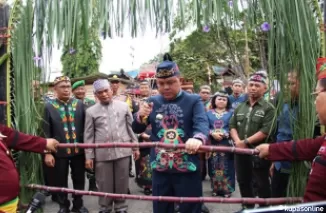 Rumah Adat Dayak Jadi Ikon Baru Kota Buntok, Simbol Kesetaraan dan Kebudayaan