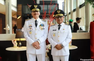 Sah! Hendrajoni dan Wakilnya Pimpin Pessel, Pelantikan Bersama Prabowo Bikin Berkesan