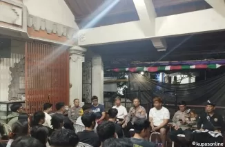 Sambangi STT Satma Cita, Kapolsek Dentim Tekankan Pentingnya Keamanan di Malam Pengerupukan