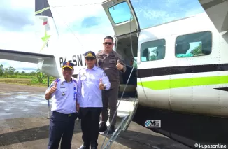 Smart Aviation Mendarat Perdana di Bandara Dirung, Murung Raya Siap Perluas Akses Udara