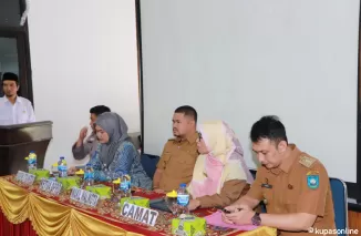 Wakil Walikota Sawahlunto Jeffry Hibatullah Menghadiri Musrenbang Kedua di Kecamatan Silungkang