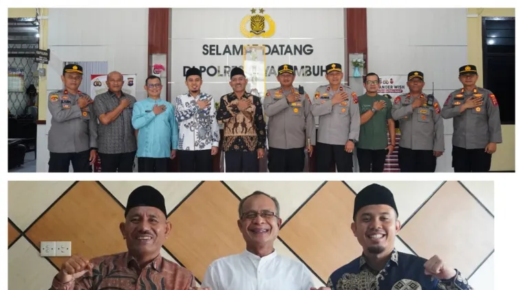 Bupati Safni dan Wabup Rito Secara Maraton Kunjungi Forkopimda, Jum'at, 14 Maret 2025.