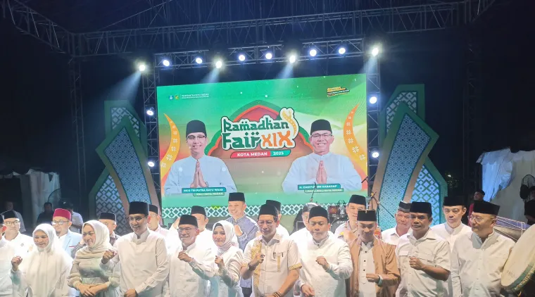 Dandenpom I/5 Medan Hadiri Acara Pembukaan Ramadhan Fair ke - XIX