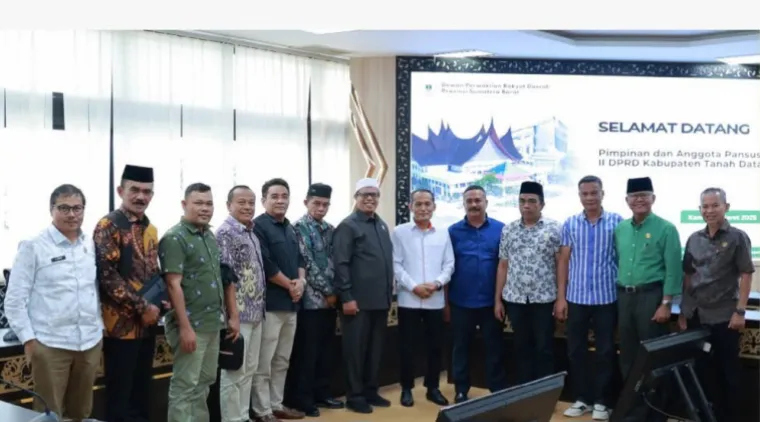 DPRD Sumbar Terima Kunjungan DPRD Tanah Datar, Bahas Evaluasi LKPJ Bupati 2024