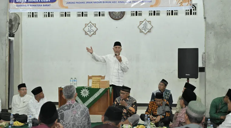 Gubernur Mahyeldi Ajak Warga Pasaman Barat Maksimalkan Ibadah di Bulan Ramadhan