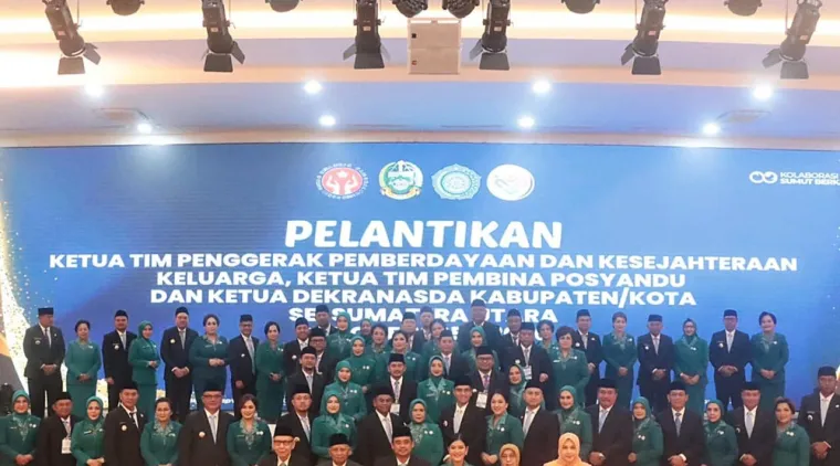 Ketua TP-PKK Sergai Dilantik, Ny. Hj. Rosmaida Darma Wijaya Siap Perkuat Program Kesejahteraan Keluarga