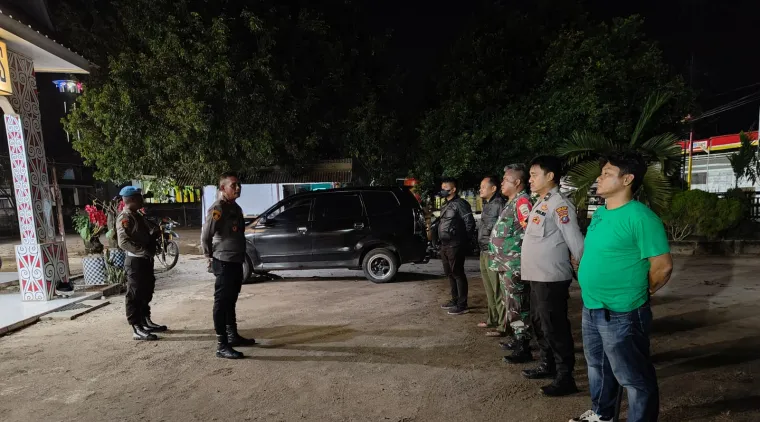 Patroli Gabungan TNI-Polri Berhasil Cegah Gemot dan Balap Liar di Bosar Maligas, Empat Pemuda Diamankan