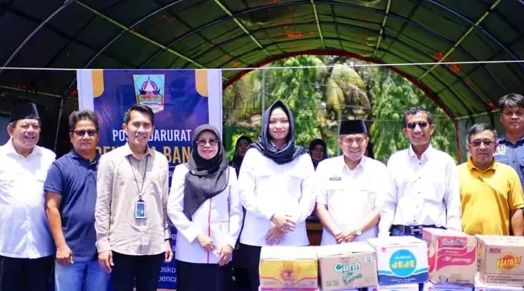 Pemda  terima Bantuan CSR untuk Korban Banjir dari Sejumlah Perusahaan