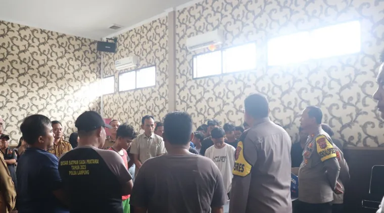 Polres Lampung Selatan Gelar Pembinaan Remaja dan Orang Tua untuk Cegah Tawuran