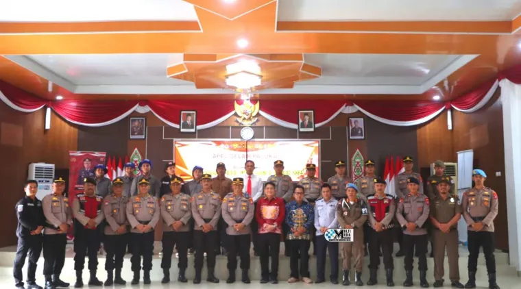 Polres Murung Raya Gelar Apel Pasukan Ops Ketupat 2025 untuk Pengamanan Mudik Lebaran