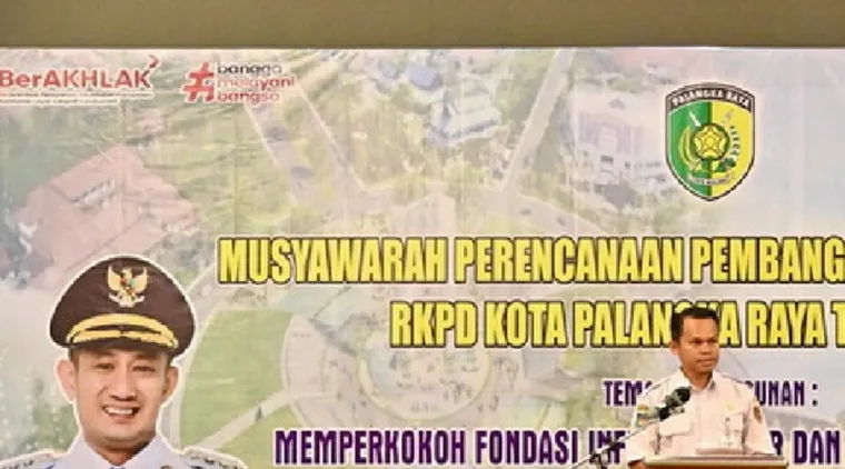 Sekretaris BAPPERIDA Prov. Kalteng Wakili Kepala BAPPERIDA dalam Penyampaian Arahan di Musrenbang RKPD Kota Palangka Raya 2026