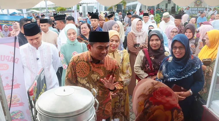 Semarakkan Bulan Ramadan dan Dukung UMKM, Pemkab Sergai Gelar Bazar