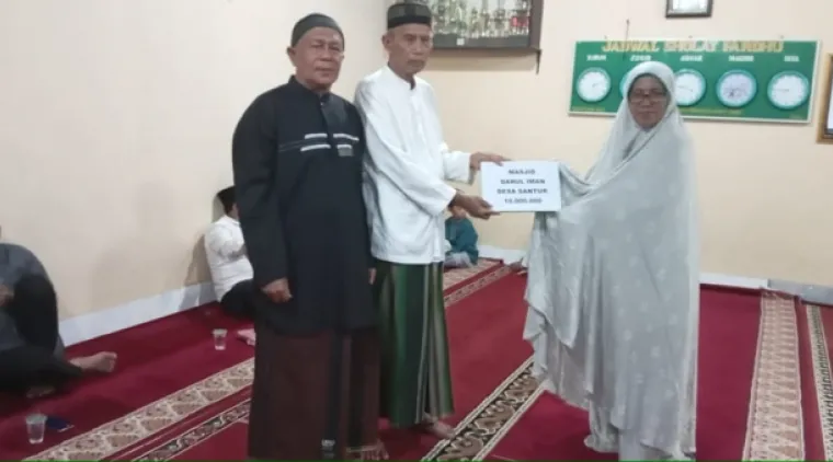 Tim Safari Ramadhan VIII Pemkot Sawahlunto Kunjungi Masjid Darul Imam Santur