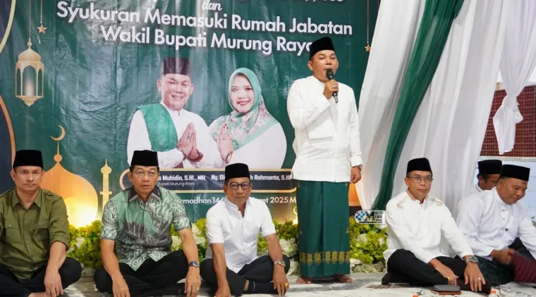 Wabup Murung Raya Gelar Syukuran dan Buka Puasa Bersama di Rumah Jabatan