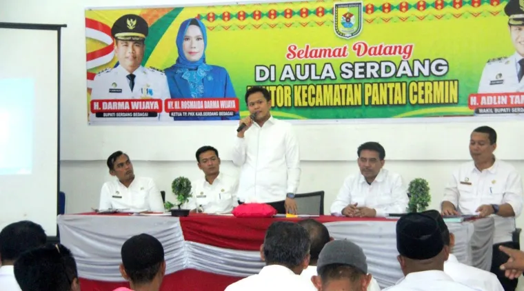 Wabup Sergai Dorong Penggalian Potensi Daerah dalam Sosialisasi Kebijakan di Kecamatan Perbaungan dan Pantai Cermin