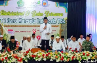 Adaro Minerals dan Pemkab Murung Raya Gelar Bukber Bersama Yatim Piatu dan Santri