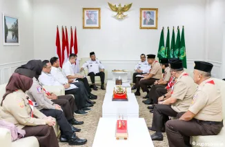 Bupati Muba H M Toha SH Dukung Penuh Kegiatan Pramuka untuk Pembentukan Karakter Pemuda