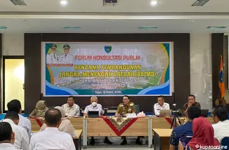 Bupati Pessel Hendrajoni Hadiri Forum Konsultasi Publik RPJMD Pesisir Selatan 2025-2029